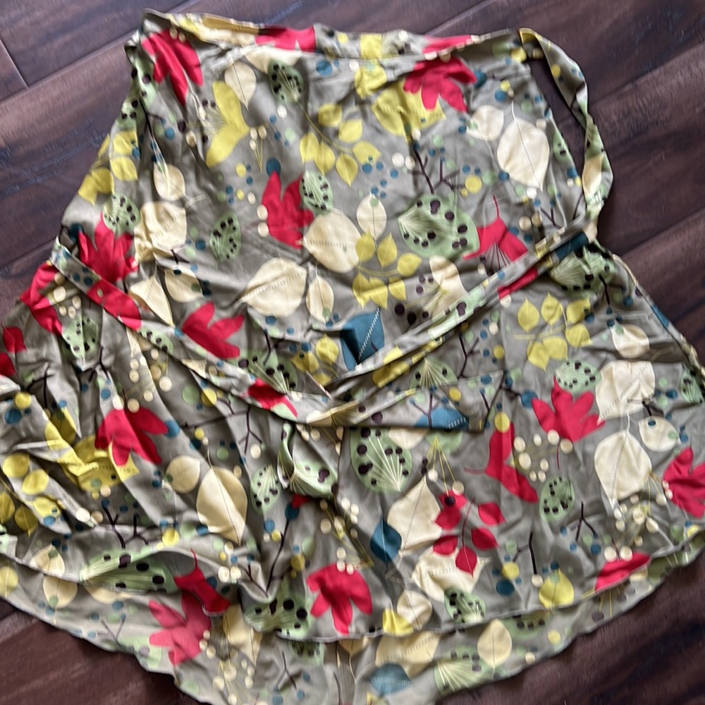 #ideology silk skirt cute fall print!
